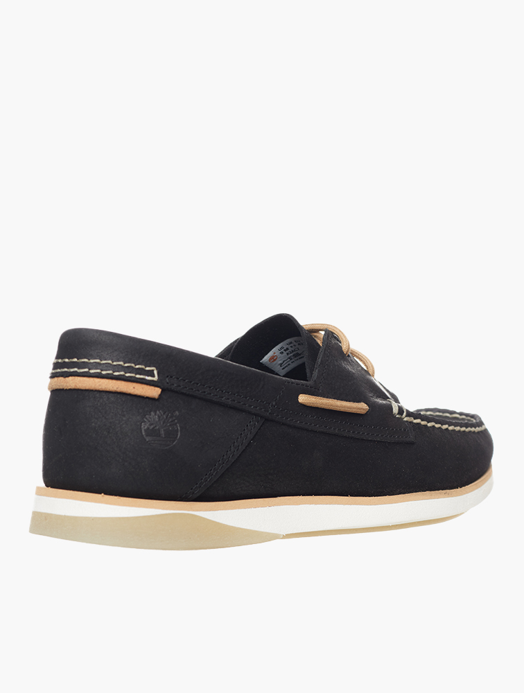 MyRunway | Shop Timberland Black Atlantis Break Boat Shoes for Men